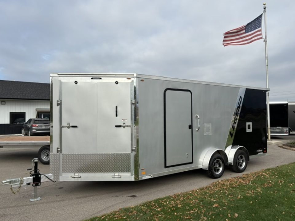 New 2027 Legend 7.5x23 Explorer Enclosed Trailer Snow/ATV