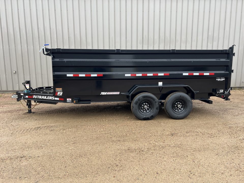 New 2027 PJ Trailers 16' DM High Side Dump Trailer