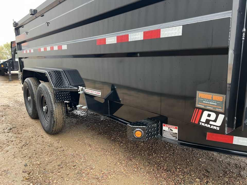 New 2027 PJ Trailers 16' DM High Side Dump Trailer