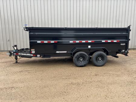 New 2027 PJ Trailers 16' DM High Side Dump Trailer