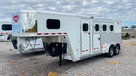 New 2027 Hart Trailer R3HG RESOLUTION BLACK SMART TACK II+ Horse Trailer