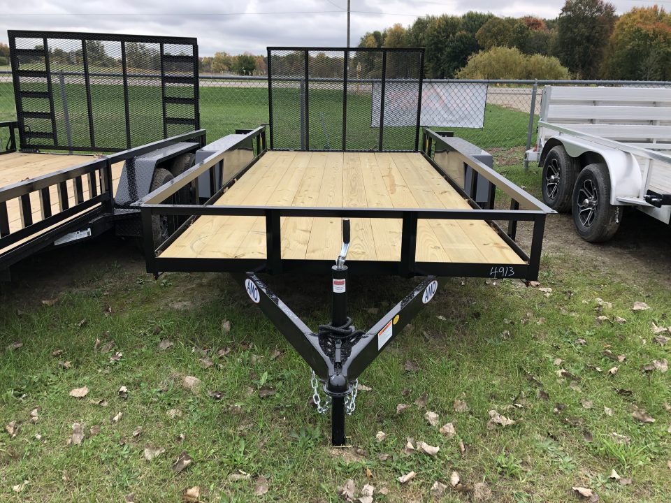New 2027 AMO 76X14 Landscape Trailer