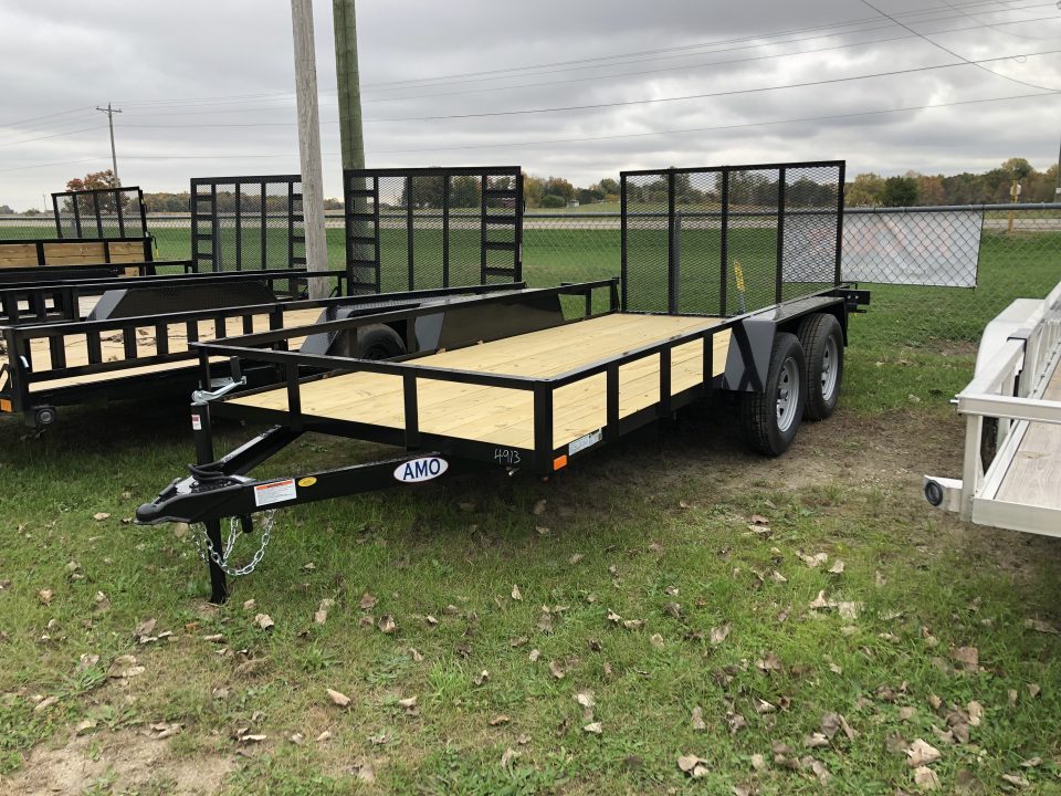 New 2027 AMO 76X14 Landscape Trailer