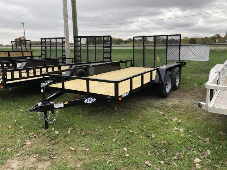 New 2027 AMO 76X14 Landscape Trailer