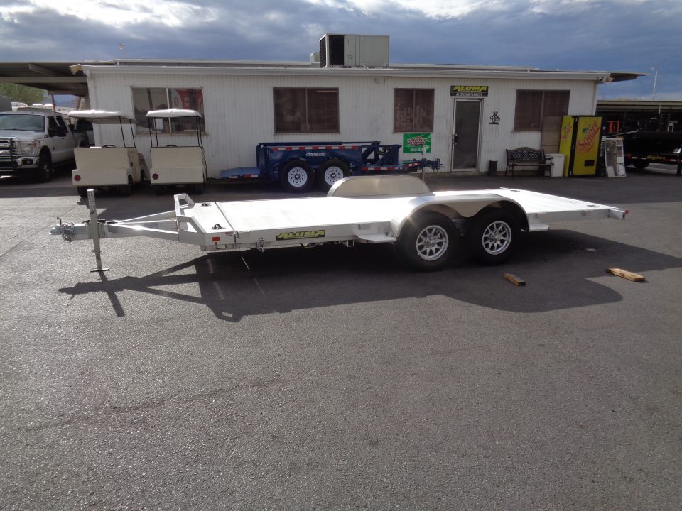 New 2027 Aluma * 8216 Tilt * 16Ft Aluminum Tilt 7k Car Hauler