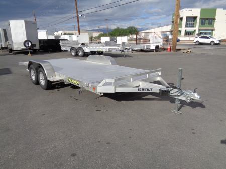 New 2027 Aluma * 8216 Tilt * 16Ft Aluminum Tilt 7k Car Hauler