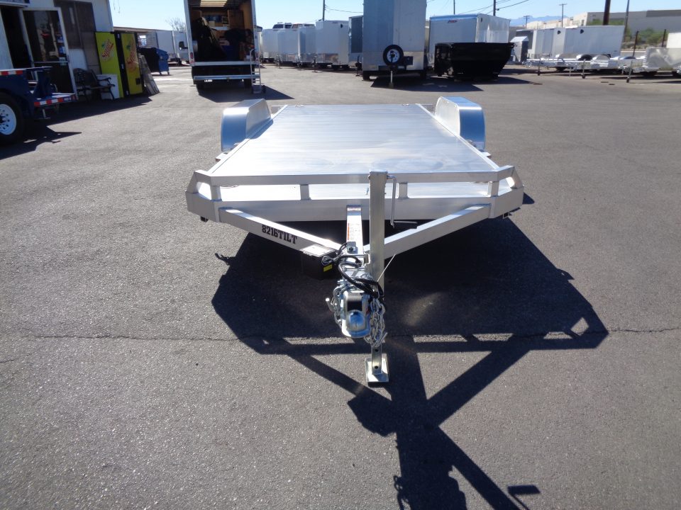 New 2027 Aluma * 8216 Tilt * 16Ft Aluminum Tilt 7k Car Hauler