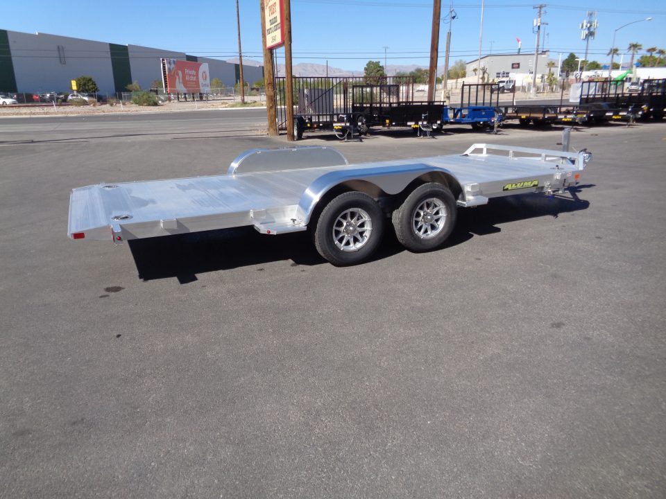 New 2027 Aluma * 8216 Tilt * 16Ft Aluminum Tilt 7k Car Hauler
