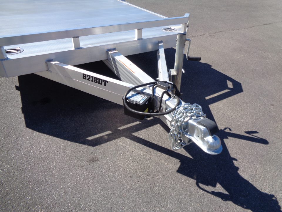 New 2027 Aluma * 8218 DT * 18Ft Tandem Axle 7k Aluminum Car Hauler w/ Spread Axles