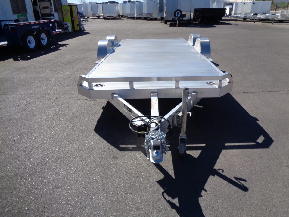 New 2027 Aluma * 8218 DT * 18Ft Tandem Axle 7k Aluminum Car Hauler w/ Spread Axles