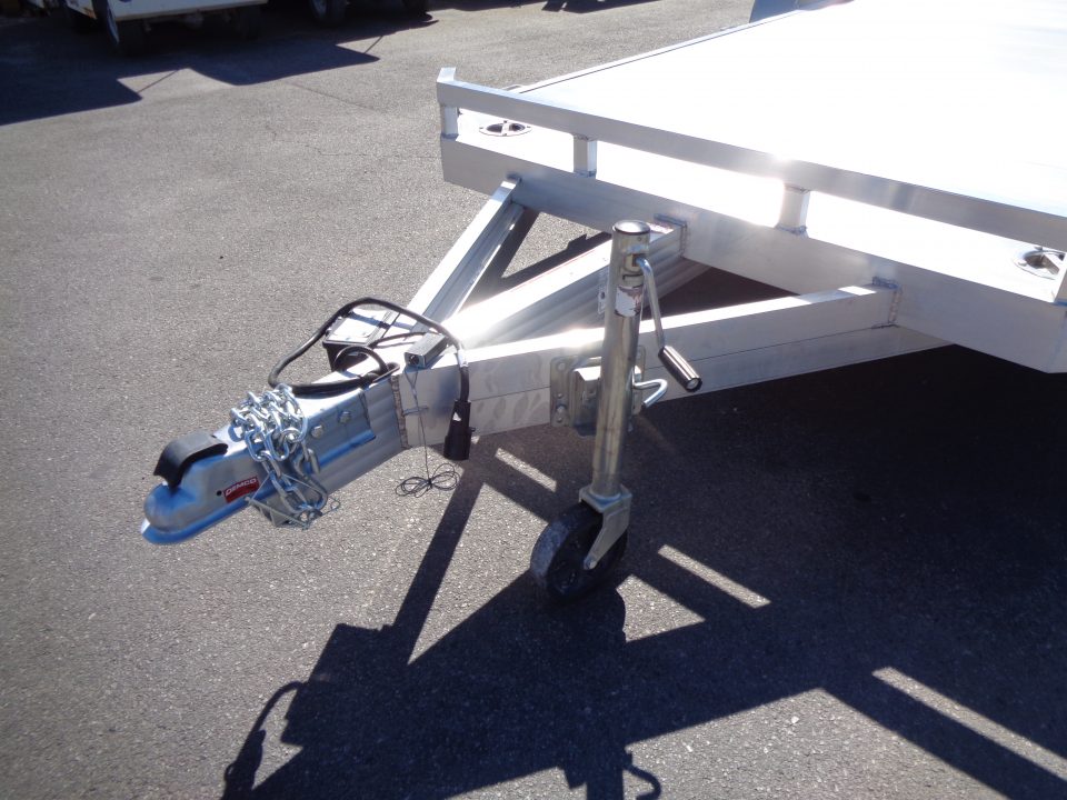 New 2027 Aluma * 8218 DT * 18Ft Tandem Axle 7k Aluminum Car Hauler w/ Spread Axles