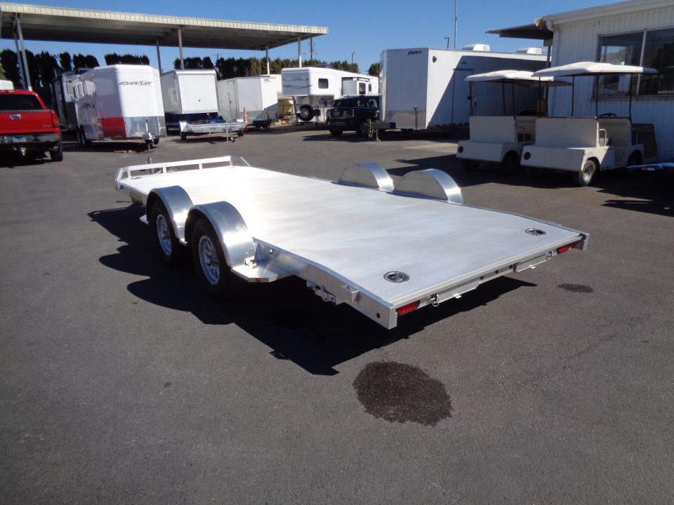 New 2027 Aluma * 8218 DT * 18Ft Tandem Axle 7k Aluminum Car Hauler w/ Spread Axles
