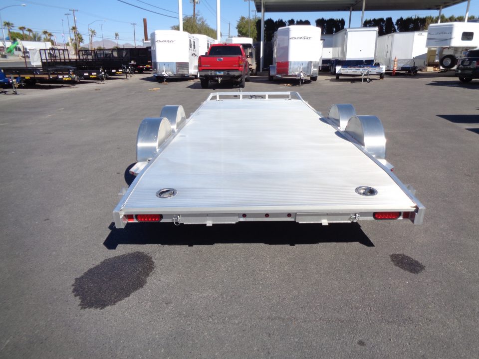 New 2027 Aluma * 8218 DT * 18Ft Tandem Axle 7k Aluminum Car Hauler w/ Spread Axles
