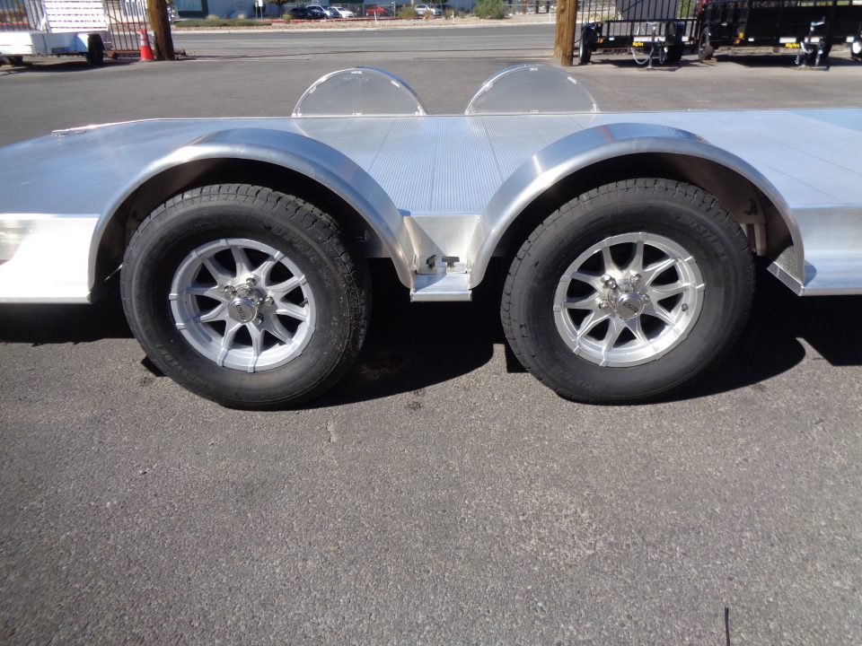 New 2027 Aluma * 8218 DT * 18Ft Tandem Axle 7k Aluminum Car Hauler w/ Spread Axles