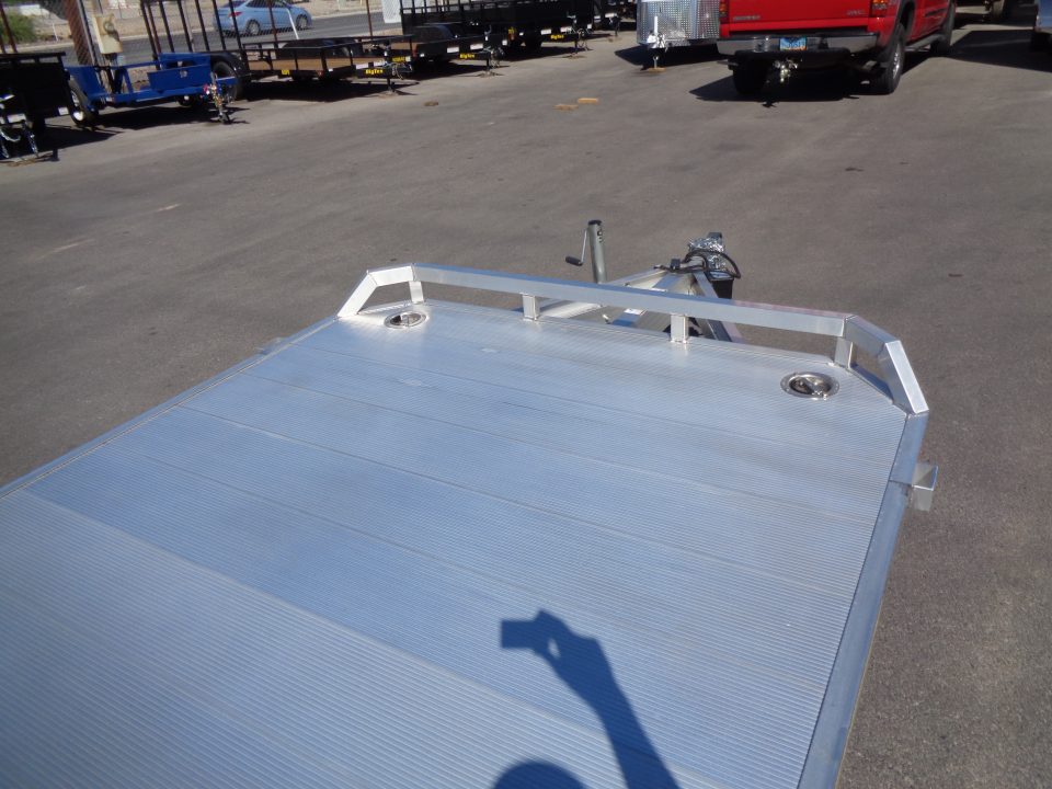 New 2027 Aluma * 8218 DT * 18Ft Tandem Axle 7k Aluminum Car Hauler w/ Spread Axles