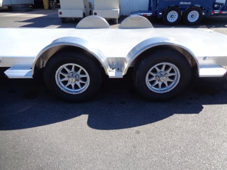 New 2027 Aluma * 8218 DT * 18Ft Tandem Axle 7k Aluminum Car Hauler w/ Spread Axles