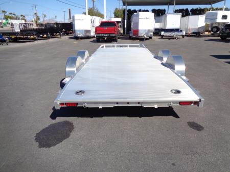 New 2027 Aluma * 8218 DT * 18Ft Tandem Axle 7k Aluminum Car Hauler w/ Spread Axles
