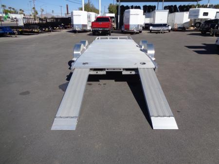 New 2027 Aluma * 8218 DT * 18Ft Tandem Axle 7k Aluminum Car Hauler w/ Spread Axles