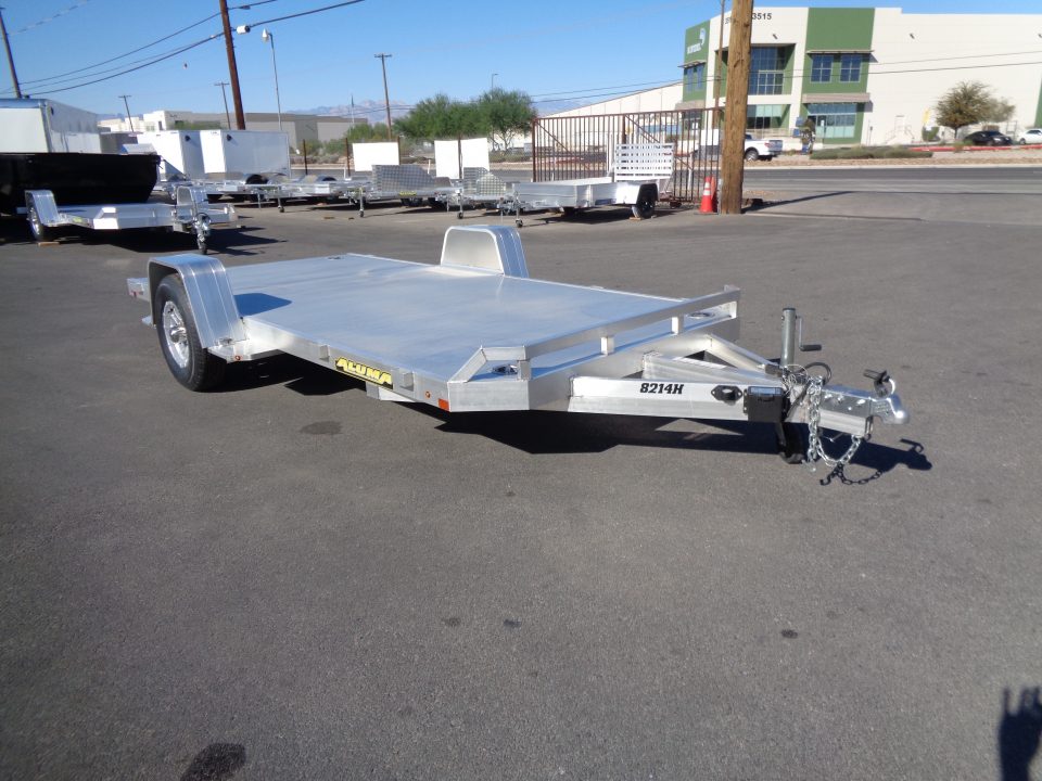 New 2027 Aluma * 8214HS * 14Ft Heavy Single Axle 5K Car Hauler