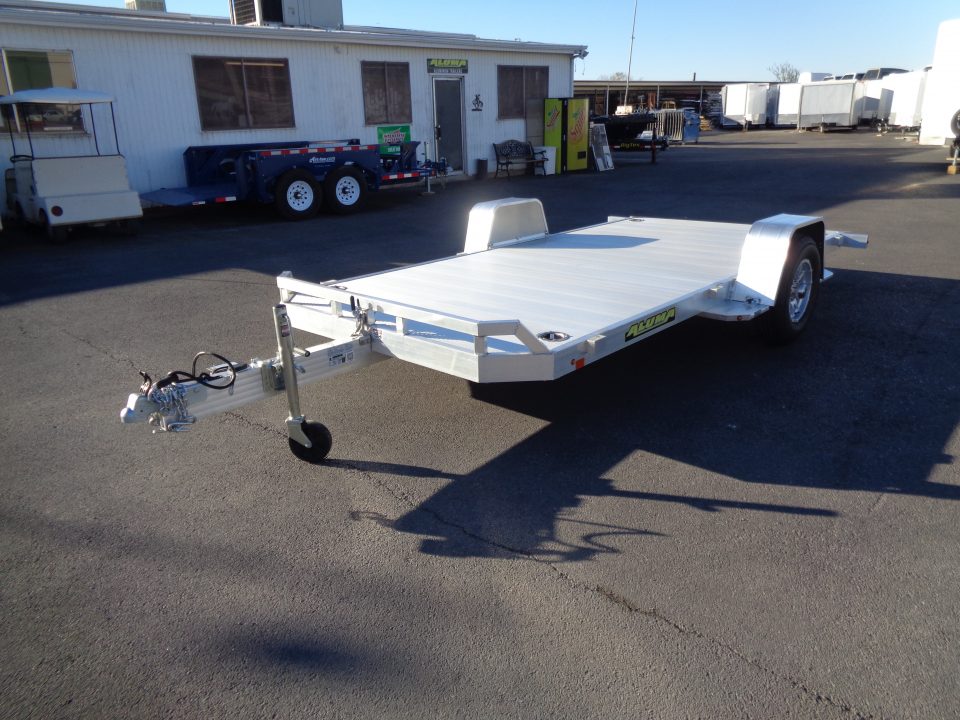 New 2027 Aluma * 8214HS Tilt * 14Ft Heavy Tilt Single Axle 5K Car Hauler