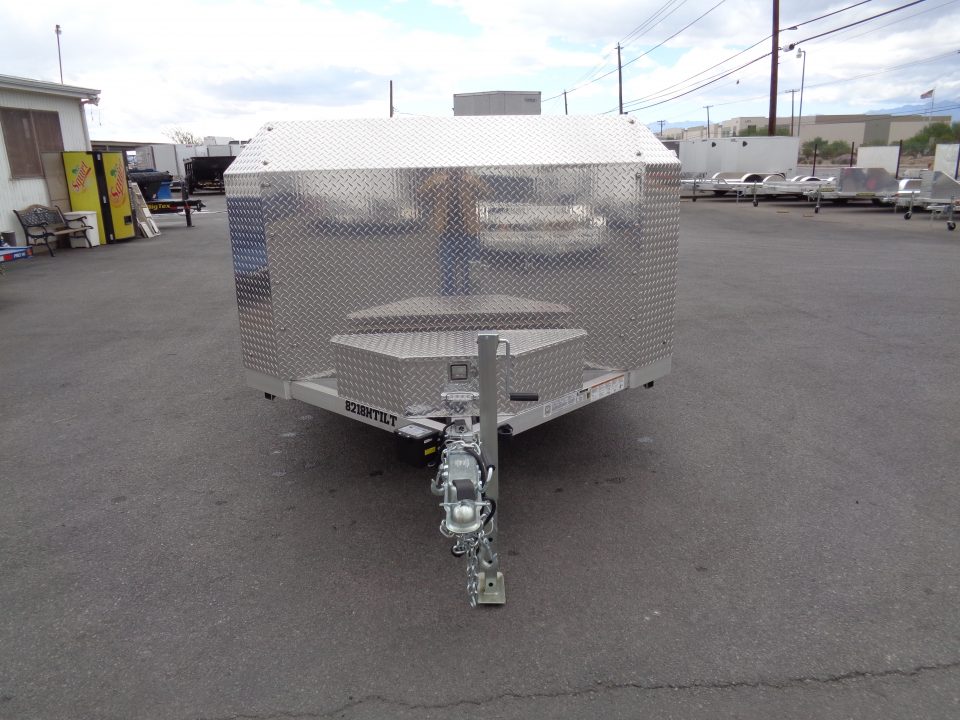 New 2027 ALUMA * 8218H-TILT-ANV * 18Ft Heavy Tilt Anniversary Edition 10k Car Hauler