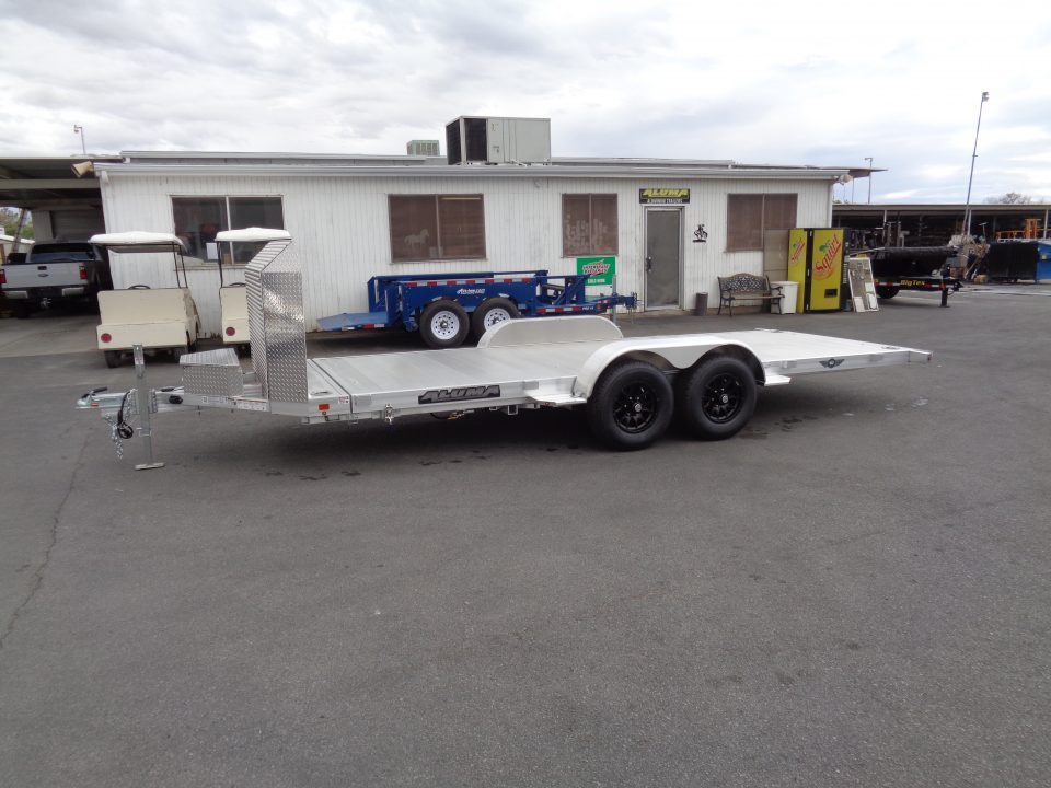 New 2027 ALUMA * 8218H-TILT-ANV * 18Ft Heavy Tilt Anniversary Edition 10k Car Hauler