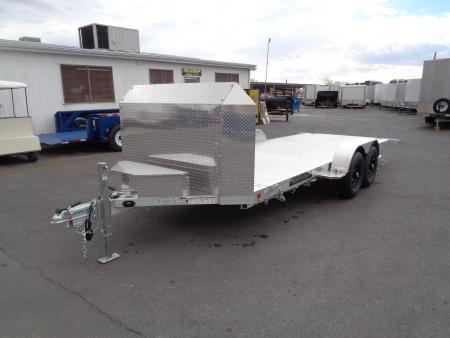New 2027 ALUMA * 8218H-TILT-ANV * 18Ft Heavy Tilt Anniversary Edition 10k Car Hauler