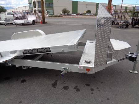 New 2027 ALUMA * 8218H-TILT-ANV * 18Ft Heavy Tilt Anniversary Edition 10k Car Hauler