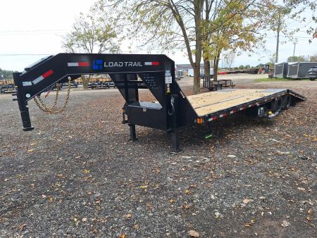 New 2027 Load Trail 102x32 Low Pro Deck Over Gooseneck Trailer W/12' Hyd Dove Tail