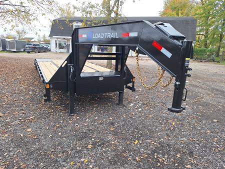 New 2027 Load Trail 102x32 Low Pro Deck Over Gooseneck Trailer W/12' Hyd Dove Tail