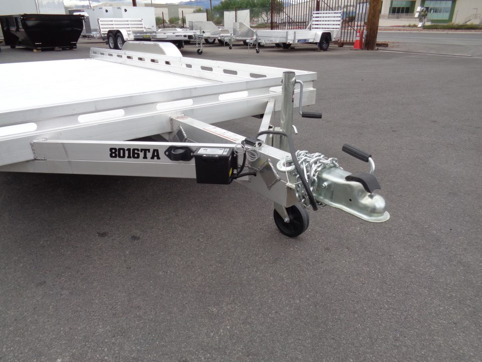 New 2027 Aluma * 8016R * 16Ft Tandem Axle 8.5K Aluminum Car Hauler