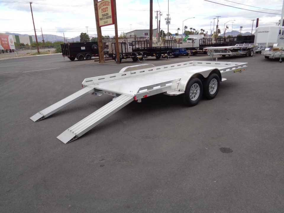 New 2027 Aluma * 8016R * 16Ft Tandem Axle 8.5K Aluminum Car Hauler