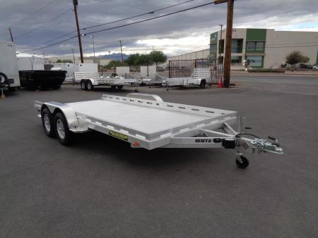 New 2027 Aluma * 8016R * 16Ft Tandem Axle 8.5K Aluminum Car Hauler