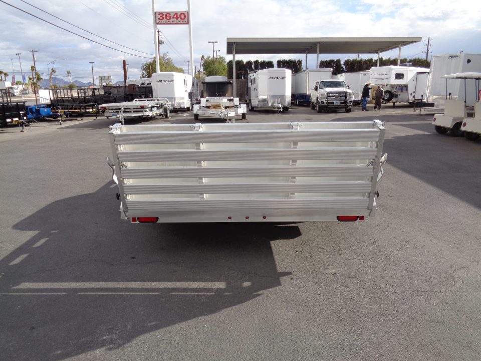 New 2027 Aluma * 8016 BT * 16Ft Tandem Axle 8.5K Aluminum Car Hauler w/ Bi-Fold Tailgate