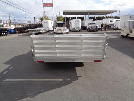 New 2027 Aluma * 8016 BT * 16Ft Tandem Axle 8.5K Aluminum Car Hauler w/ Bi-Fold Tailgate
