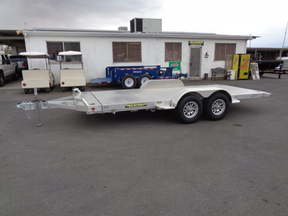 New 2027 Aluma * 8216H Tilt * 16Ft 10K Tilt Car Hauler