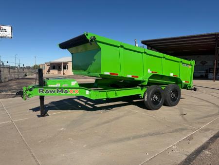 New 2027 RawMaxx LPX14BP14K Dump Trailer
