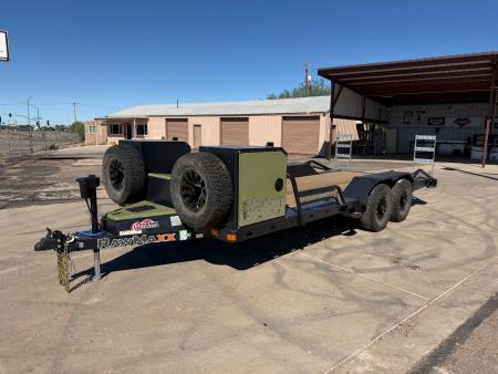 New 2027 RawMaxx ABX1892BP10K Equipment Trailer