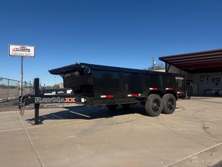 New 2027 RawMaxx LPX16BP16K Dump Trailer