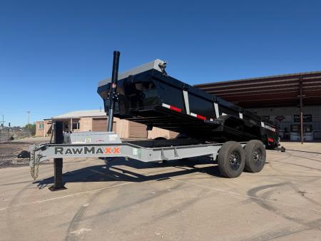 New 2027 RawMaxx LPXT14BP14K Dump Trailer