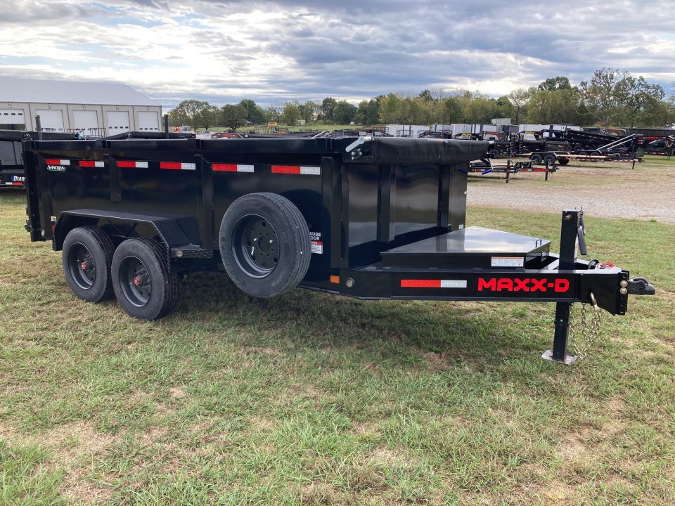 New 2026 MAXX-D 83x14 TANDEM 17.5K DUMP W/ 3' SIDES, 7GA FLOOR & SLIDE IN RAMPS Dump Trailer