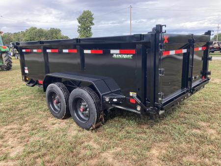 New 2026 MAXX-D 83x14 TANDEM 17.5K DUMP W/ 3' SIDES, 7GA FLOOR & SLIDE IN RAMPS Dump Trailer