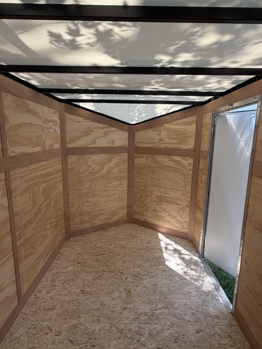 New 2027 Stealth Mustang 6 x 12 Enclosed Trailer w/ RAMP DOOR (Single) Cargo / Enclosed Trailer NEW MODEL - Screwless and Light Lid Roofing !!