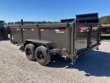 New 2027 MAXX-D 83X16 TANDEM 17.5K TELESCOPIC DUMP W/ 3' SIDES, 7GA FLOOR, SLIDE IN RAMPS & WIRELESS REMOTE Dump Trailer