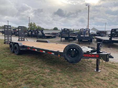 New 2027 MAXX-D 83X24 TANDEM 17.5K EQUIPMENT W/ STAND UP RAMPS & 2' DOVE Equipment Trailer