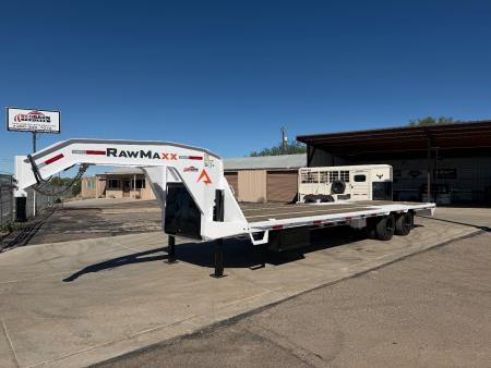 New 2027 RawMaxx FDXD30GN24K Equipment Trailer