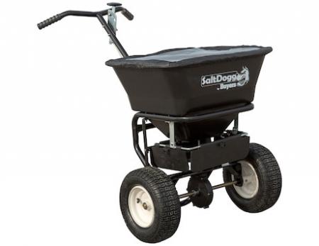 New SaltDogg Bulk Salt Walk Behind Broadcast Spreader