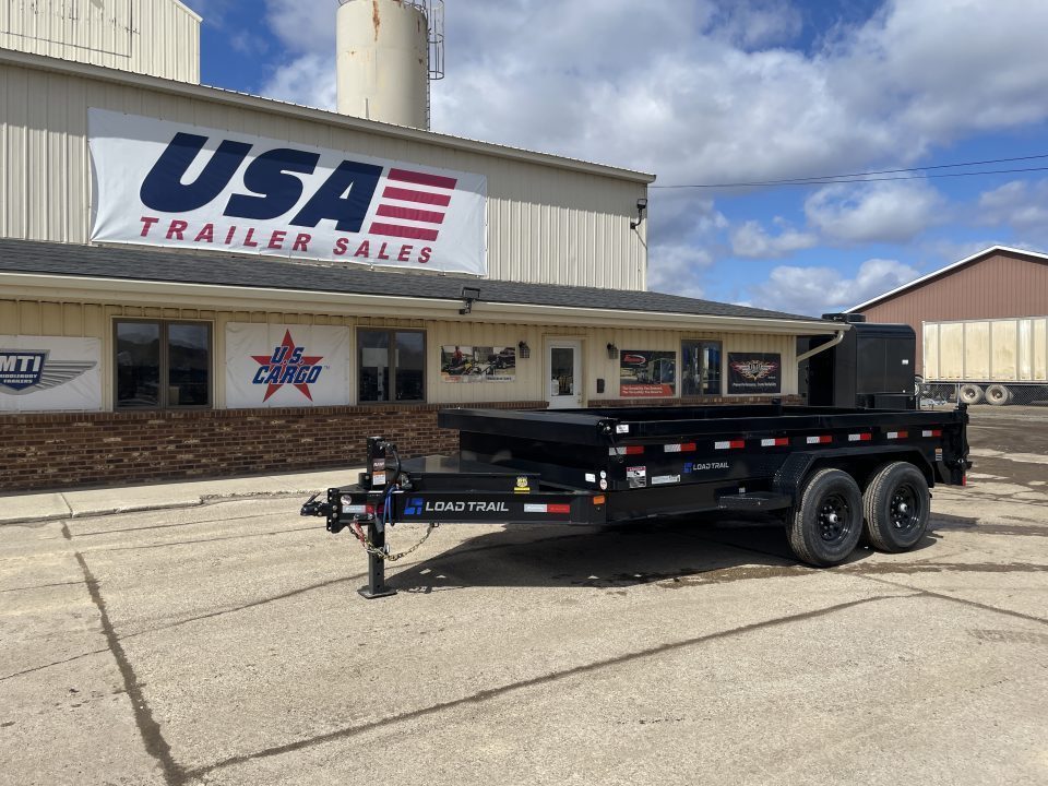New 2027 Load Trail 83x14 Tandem Axle 14k w/18" Sides Dump Trailer