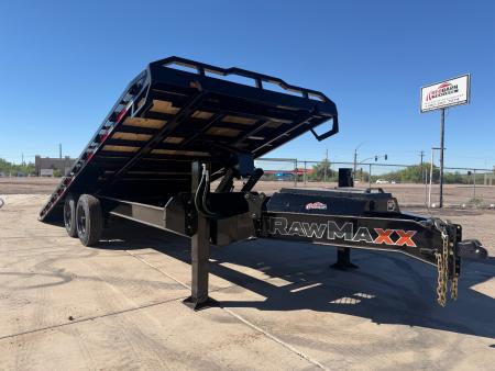 New 2027 RawMaxx DTX22BP16K Tilt Trailer