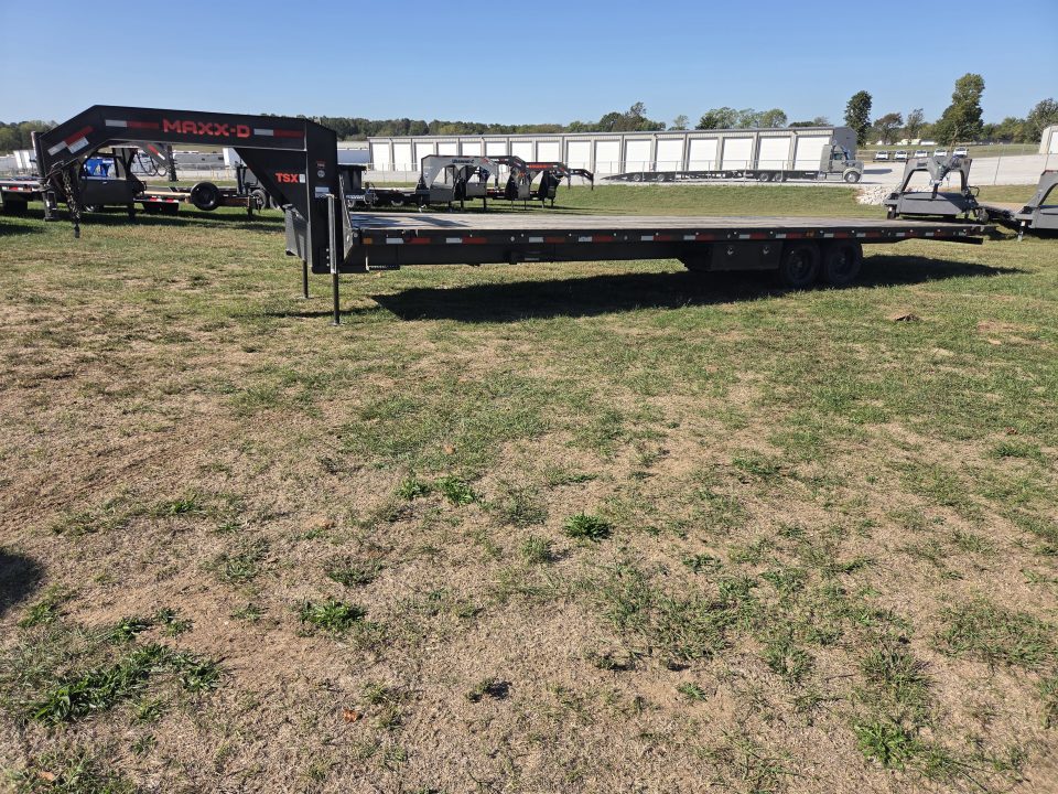 New 2023 MAXX-D 102X34 TANDEM DECKOVER POWER TILT W/8K AXLES HYDROJACKS & TUFF WIRELESS